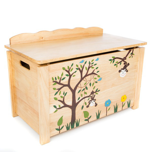 Just Kids Monkey Toy Box & Reviews Wayfair.co.uk